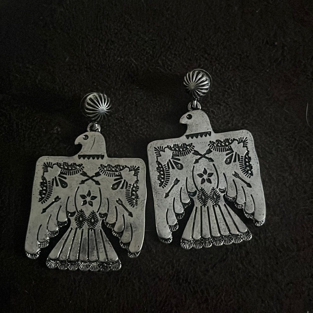Thunderbird earrings